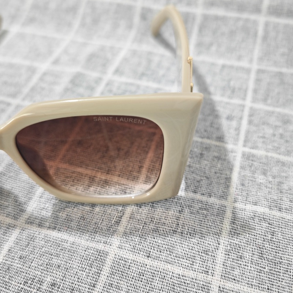 Saint Laurent Brown Lens Sunglasses - Picture 2 of 7